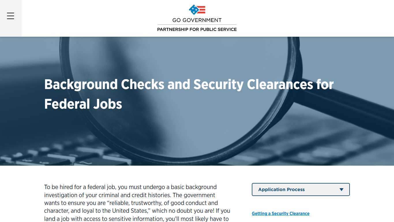 Background Checks and Security Clearances for Federal Jobs • Go Government