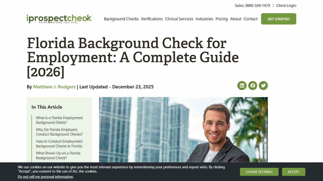 Florida Background Check for Employment: A Complete Guide [2026]